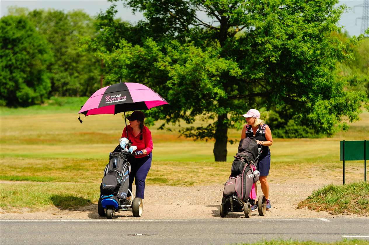 Diss, Norfolk, 20/05/2020..Diss Golf Club which was reopened to it's members on the 13th May 2020 after the Covid-19 lockdown was relaxed by the Government. . .Picture: Mark Bullimore Photography. (34967188)