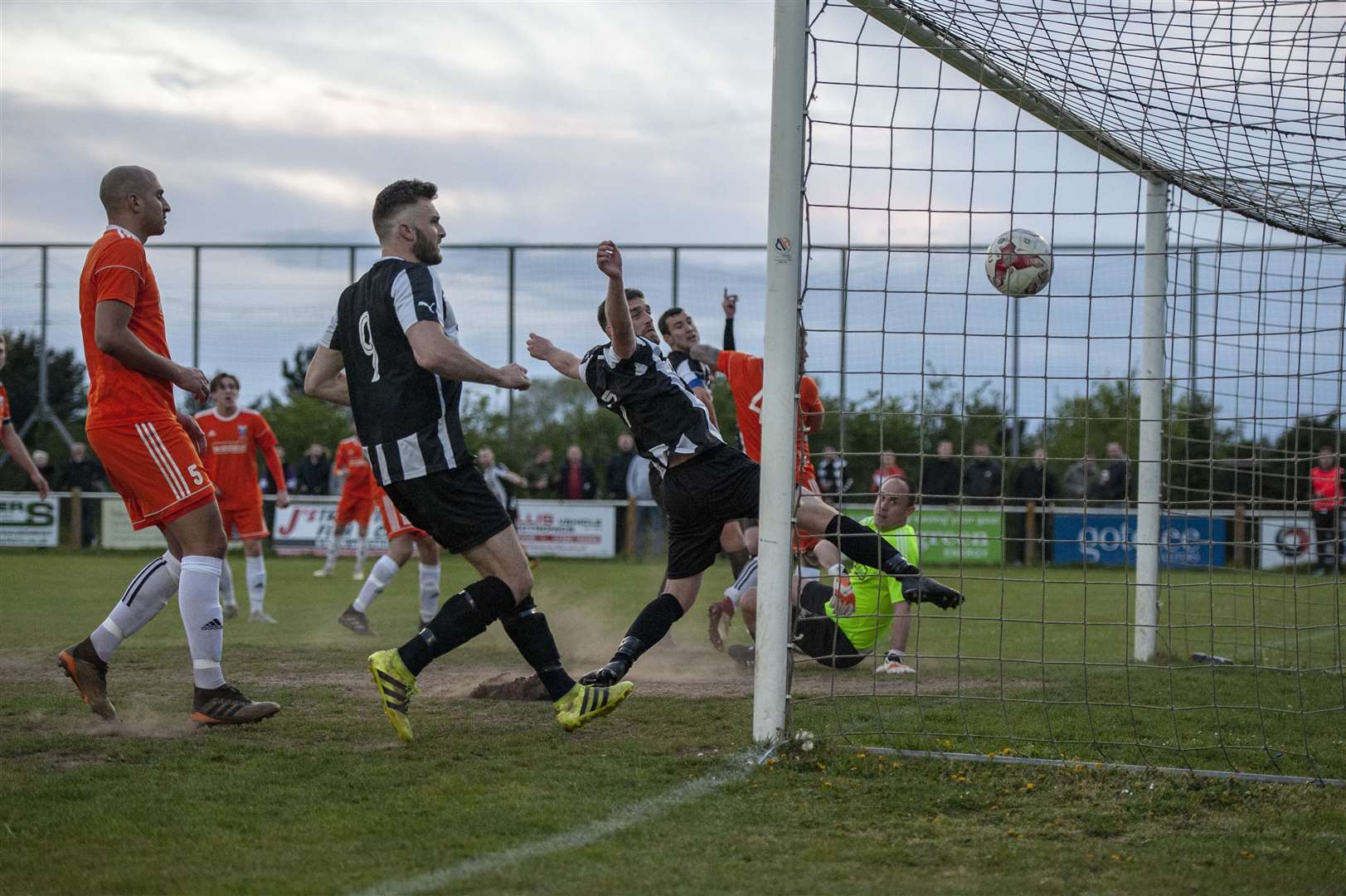 First Division North runners-up Harleston Town win 2018/19 Thurlow Nunn League First Division Knockout Cup final at Woodbridge Town, beating First Division South side Holland 6-0. Picture: Neil Dady (9408148)