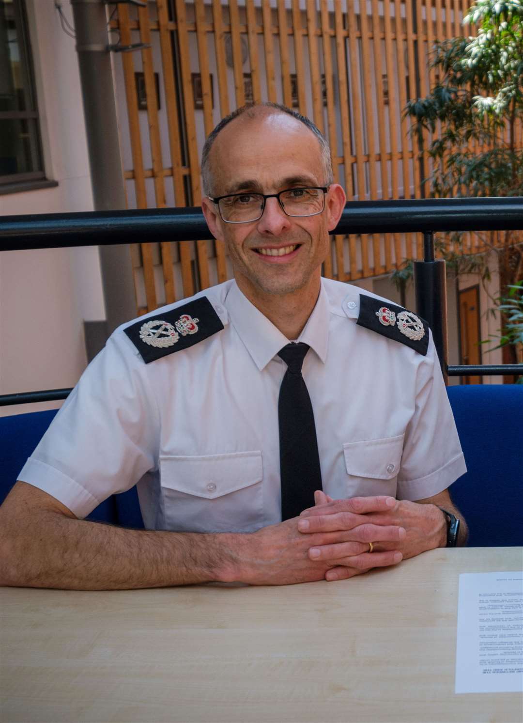 Chief Constable Paul Sanford. Picture: Jason Bye