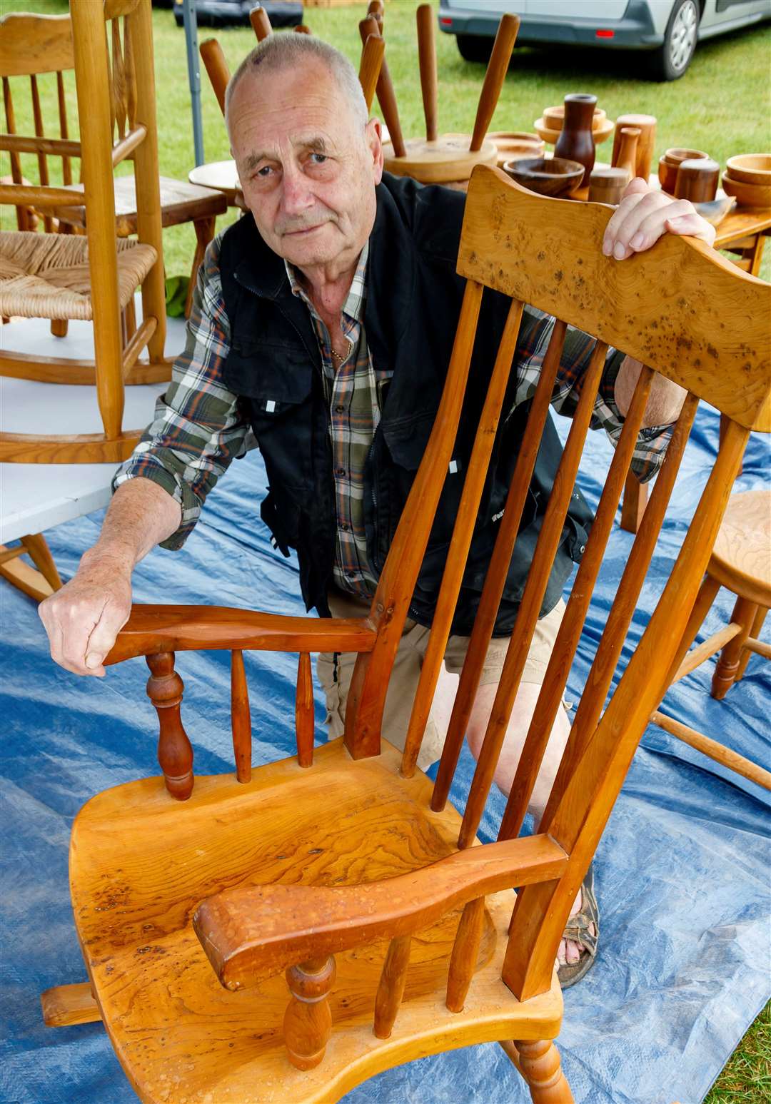 Michael Borowíec Furniture. Picture: Mark Bullimore