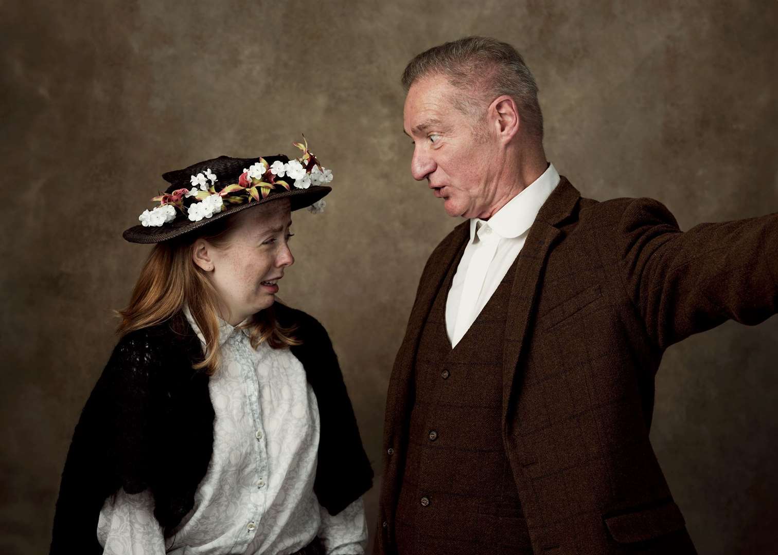 Some of the cast of Pygmalion. Picture submitted