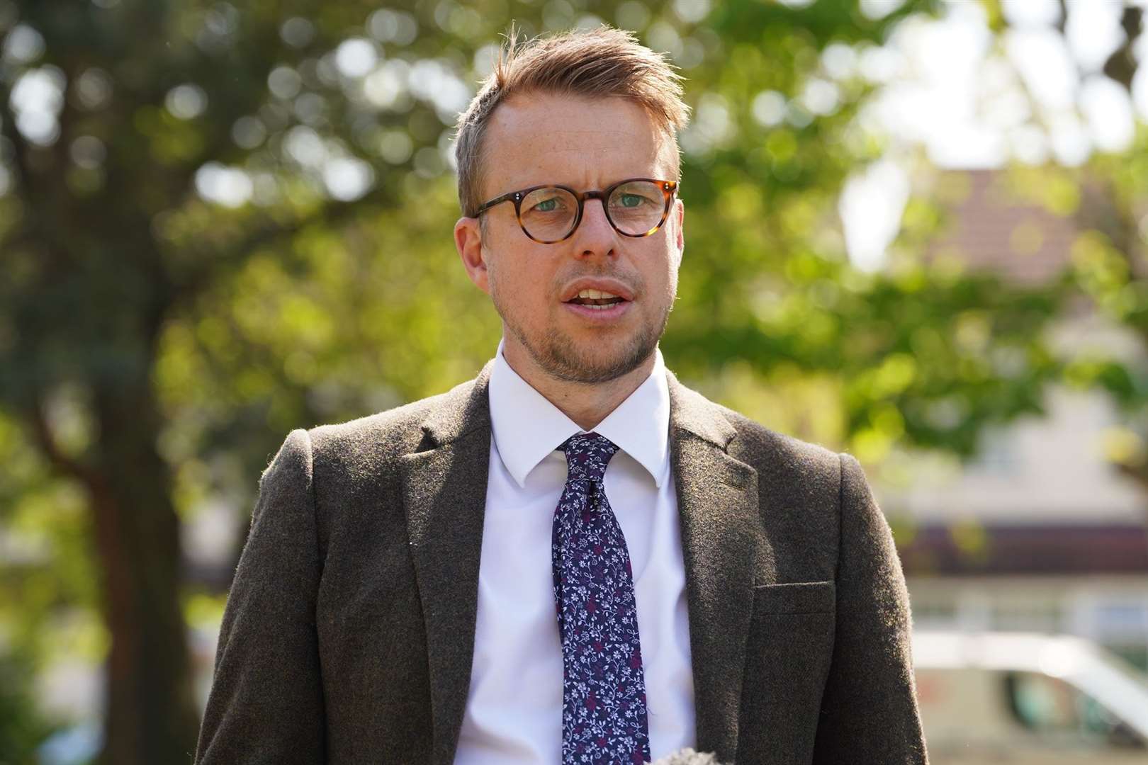 Detective Inspector Jamie Humm (Lucy North/PA)