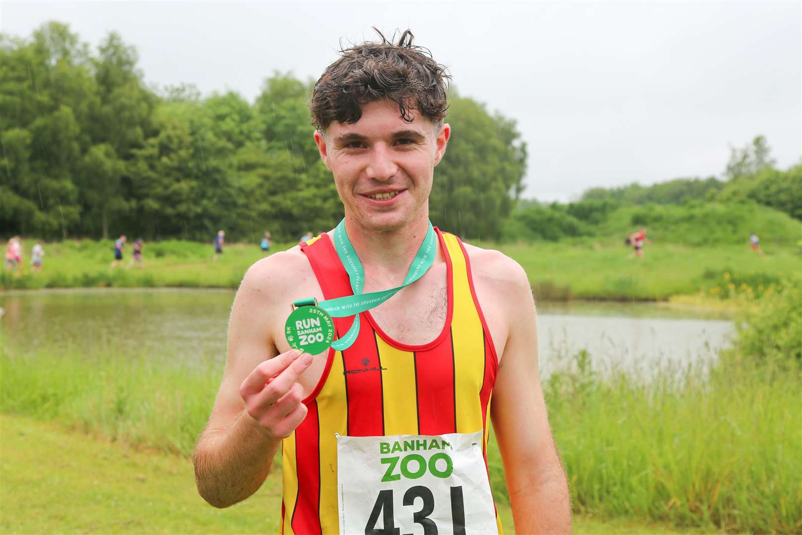 Mens’ race winner - Jacob Acal. Picture: Gary Donnison