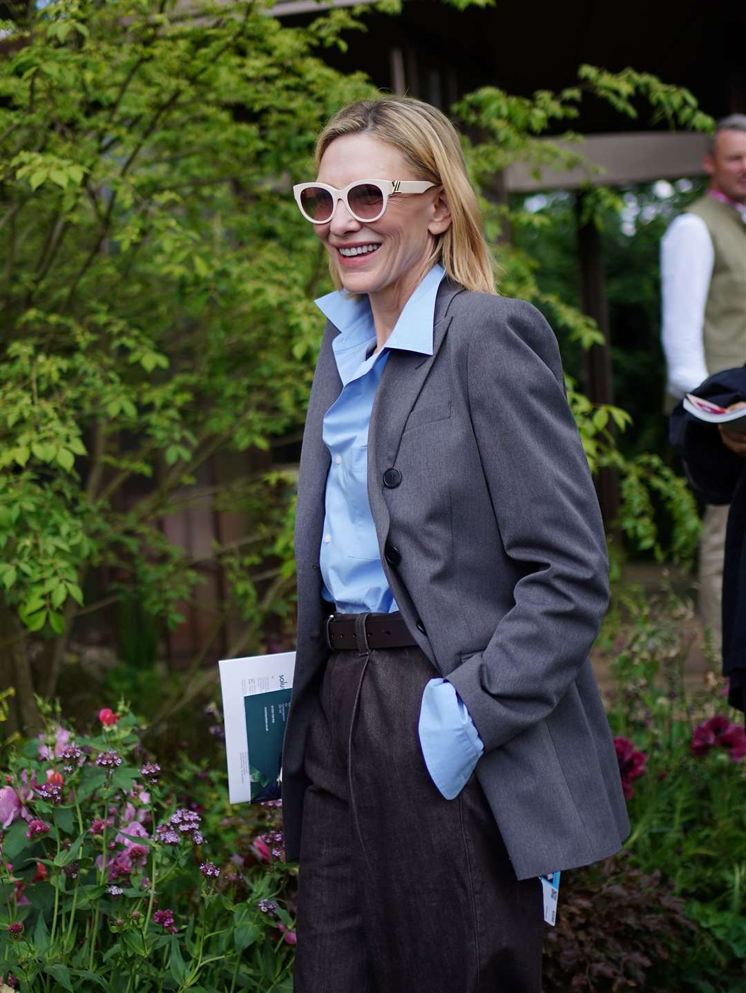 Actor Cate Blanchett at the RHS Chelsea Flower Show (James Manning/PA)