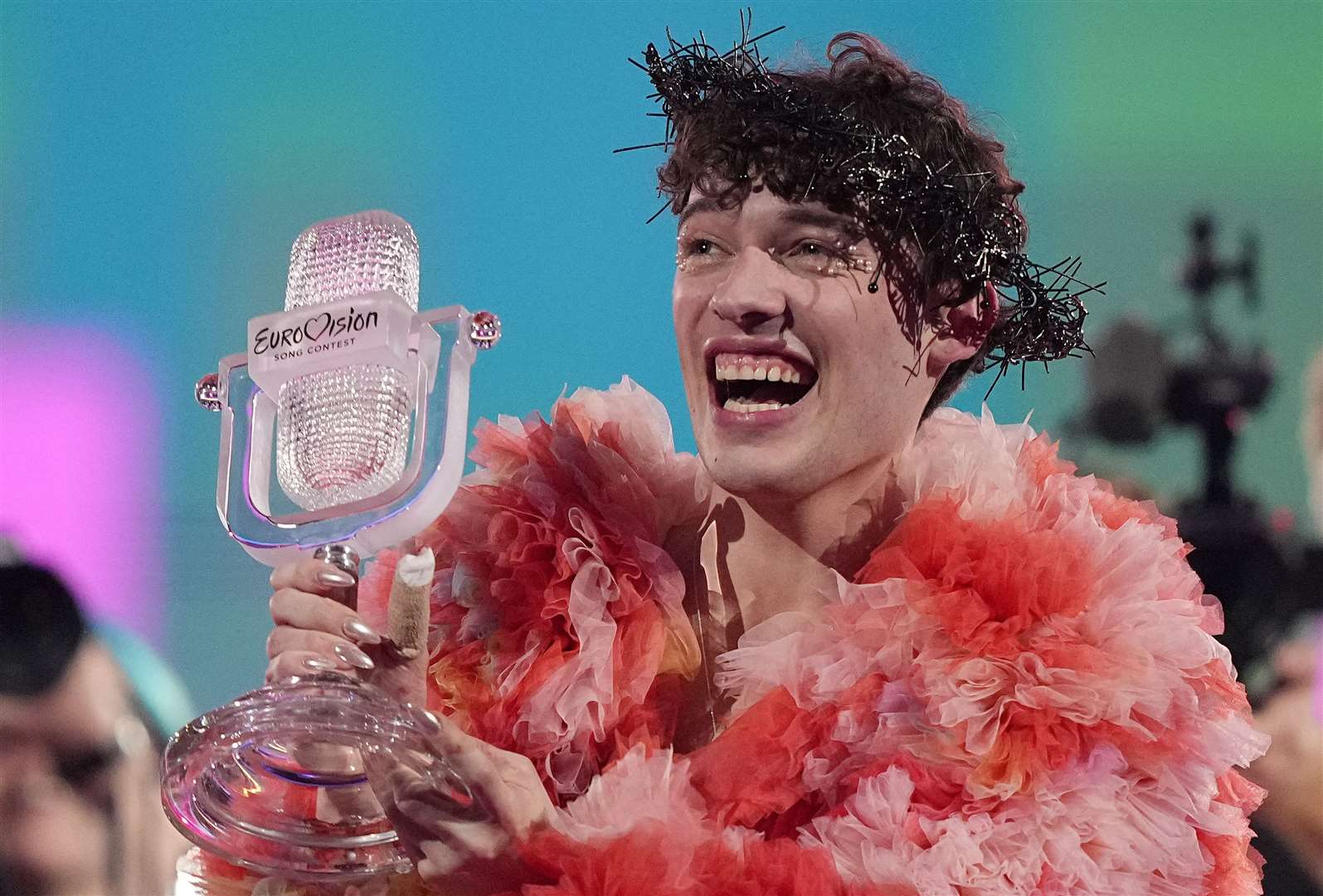 Nemo of Switzerland, who won in Malmo last year (Martin Meissner/AP