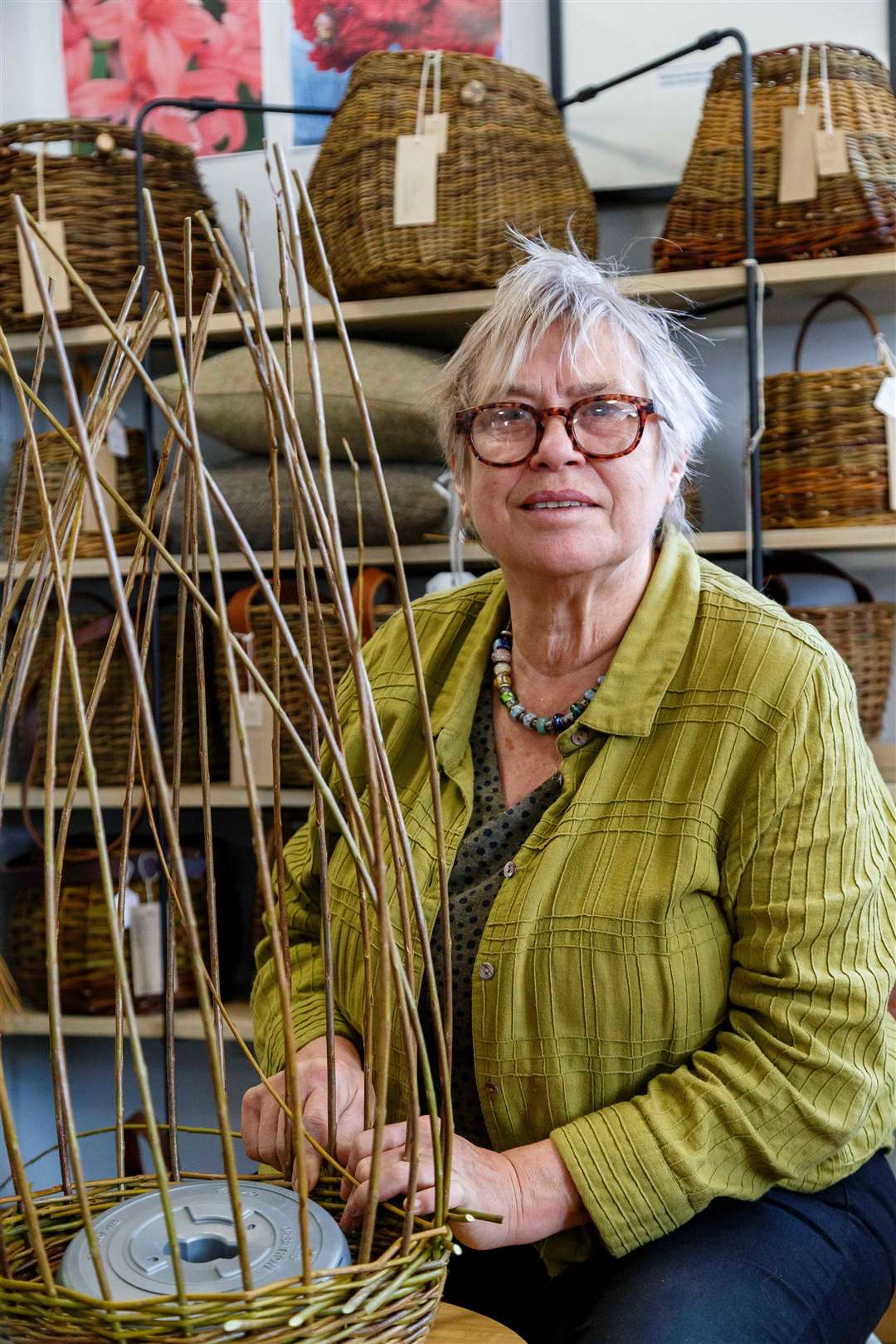 Lin Carter of Suffolk Threads. Pictures: Mark Bullimore