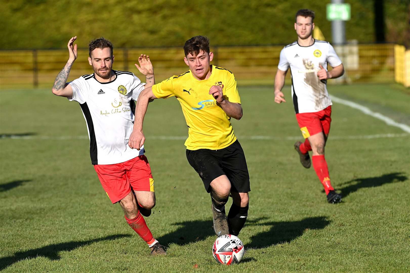 Kieran Twinn joined Mildenhall from Walsham in the summer of 2022. Picture: Mecha Morton
