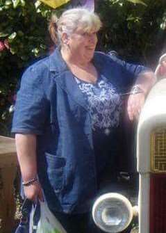 Jane Rackley before her weight loss. Submitted picture.