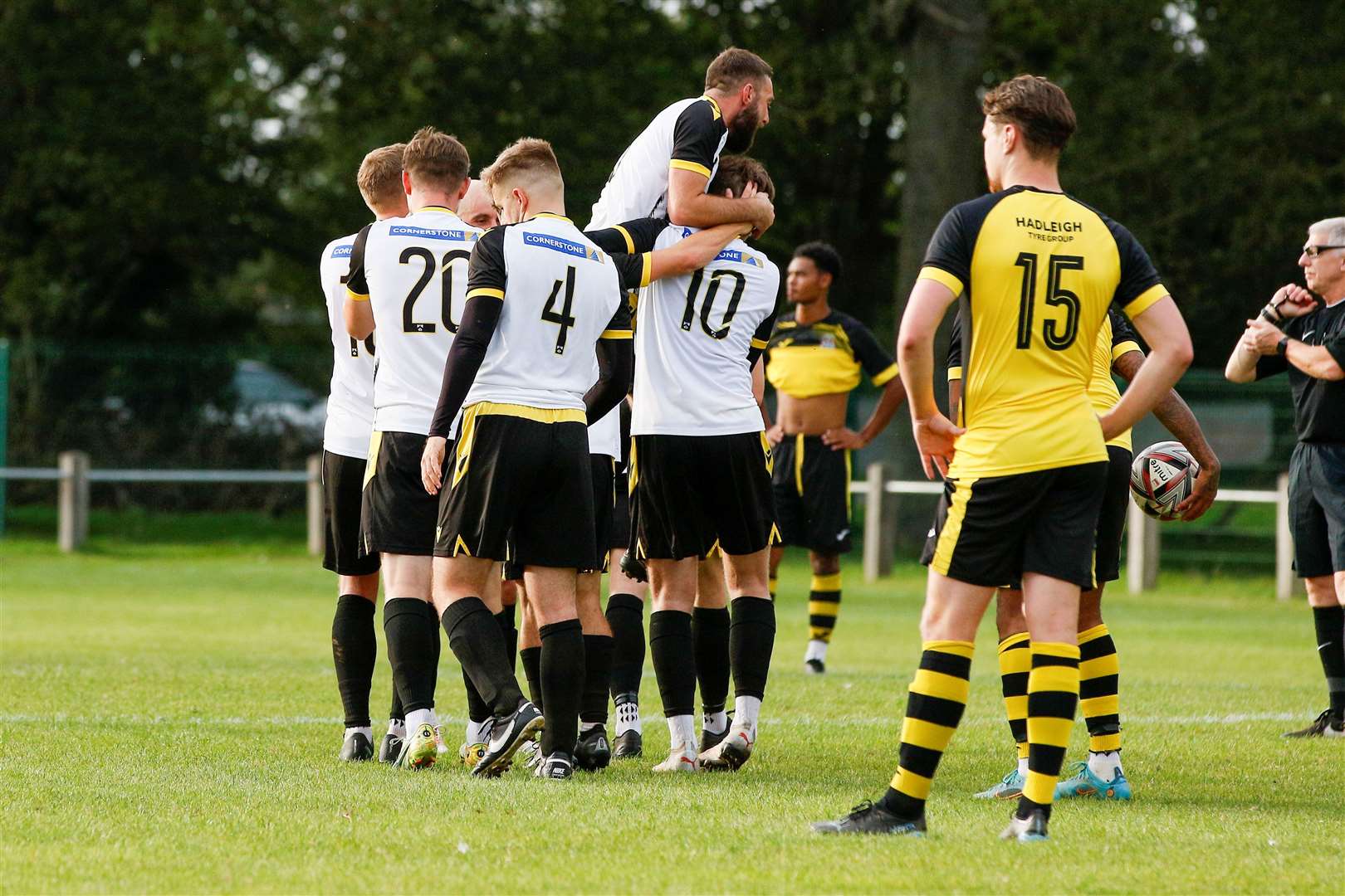 Harleston Town have won five league games in a row and find themselves third in the table Picture: Mark Bullimore