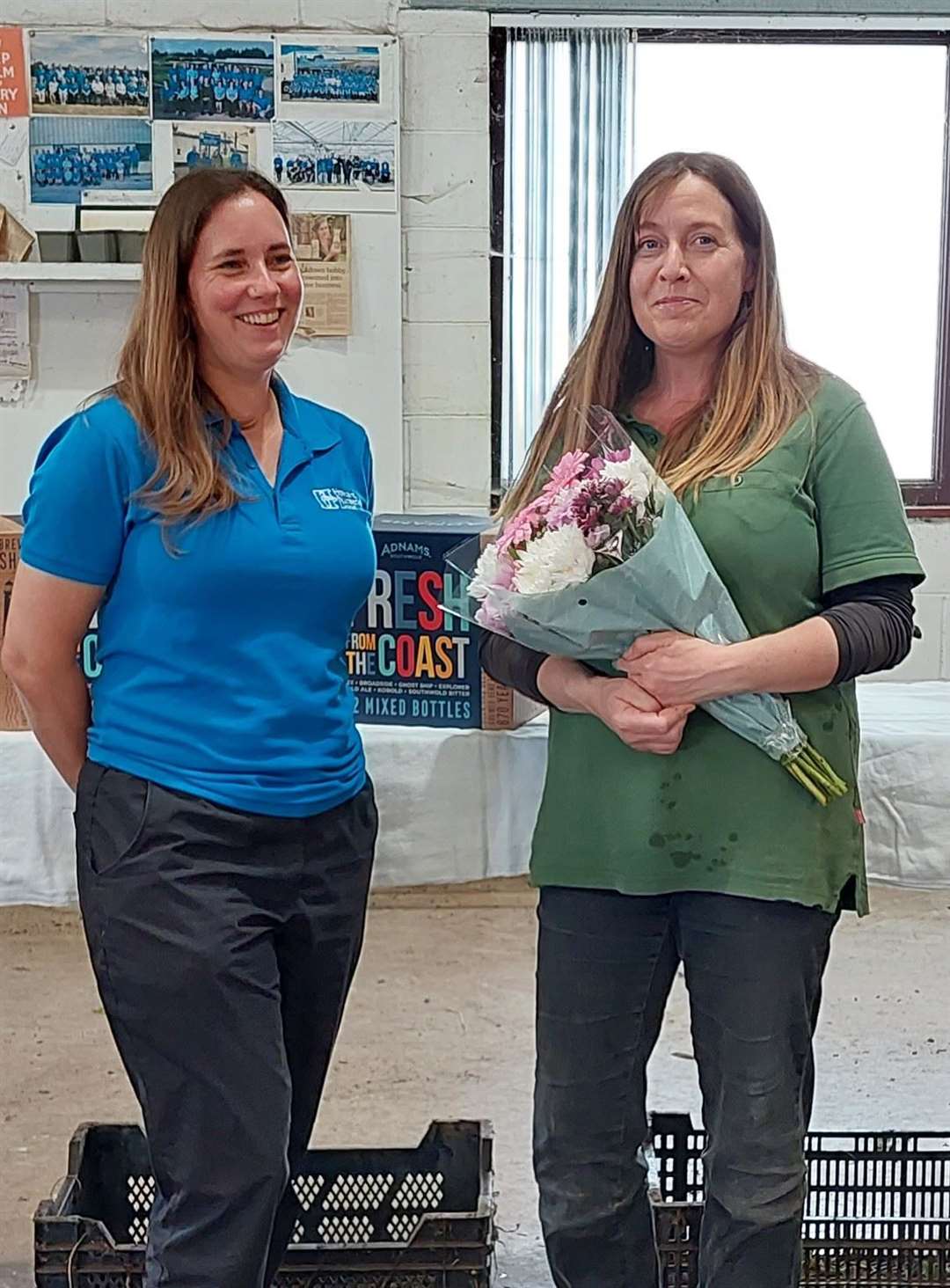 Rachel Mugleston, right, has been with Howard Nurseries for 30 years