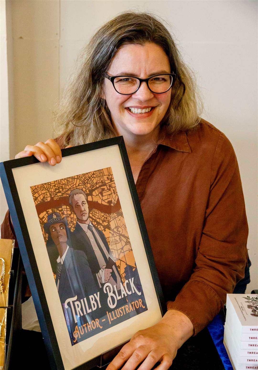 Author and illustrator Trilby Black Picture: Mark Bullimore