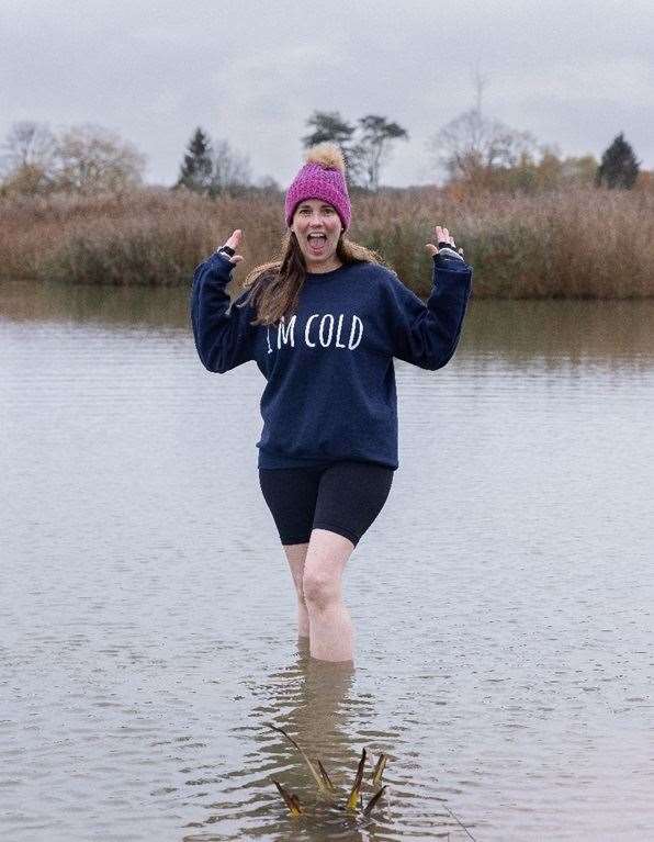 Christine Howard will have to spend three minutes in the water. Picture: Emma Cullen Photography