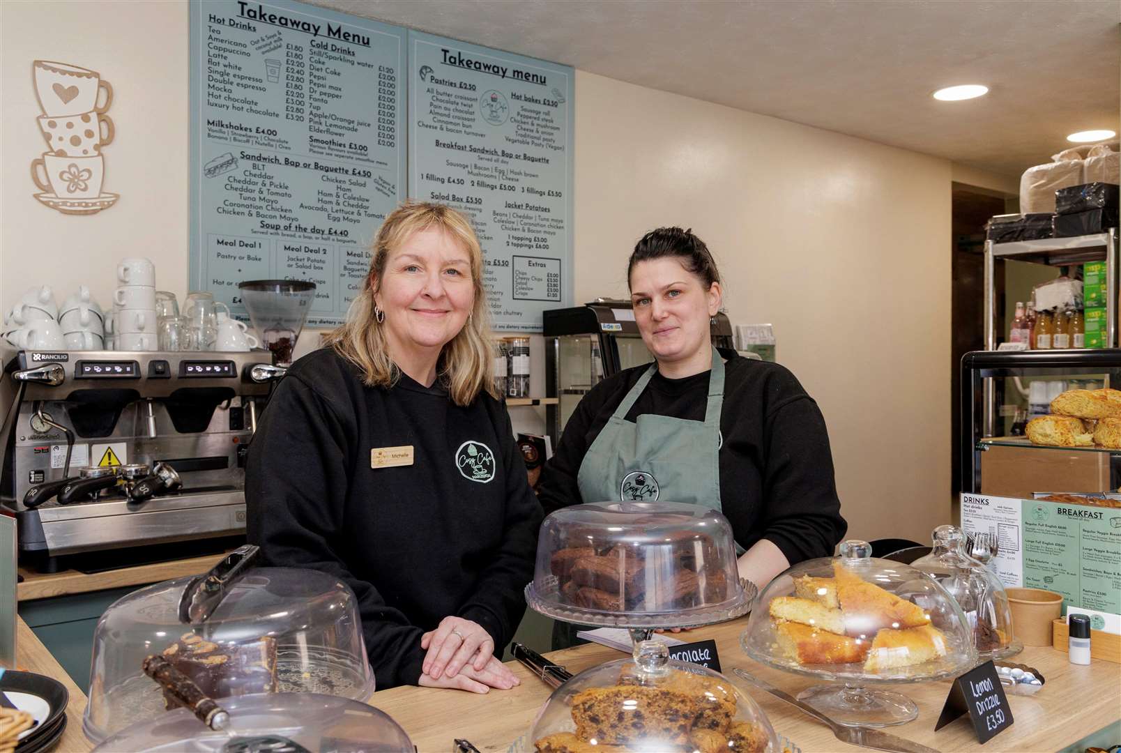 The Cosy Cafe in Harleston opened on March 1. Picture: Mark Bullimore