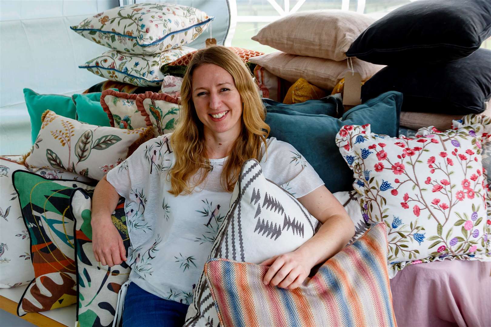 Corrina Barker of Florence and Joy. Picture: Mark Bullimore