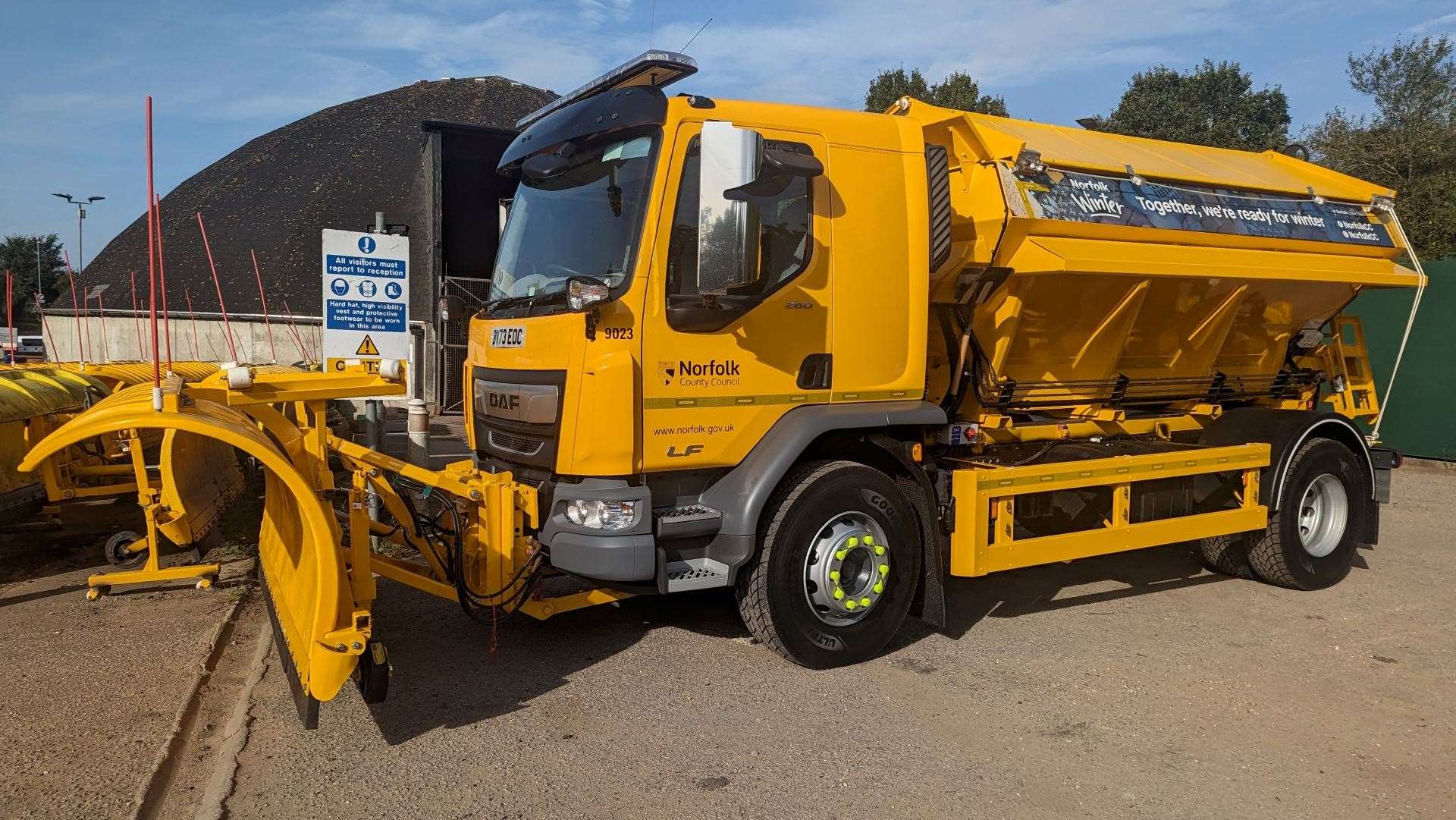 One of Norfolk's gritters. Picture: Norfolk County Council
