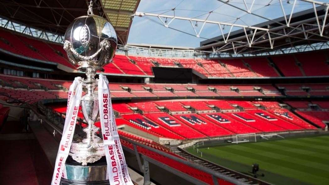 FA Trophy general view with Wembley background. Picture: FA (18968650)