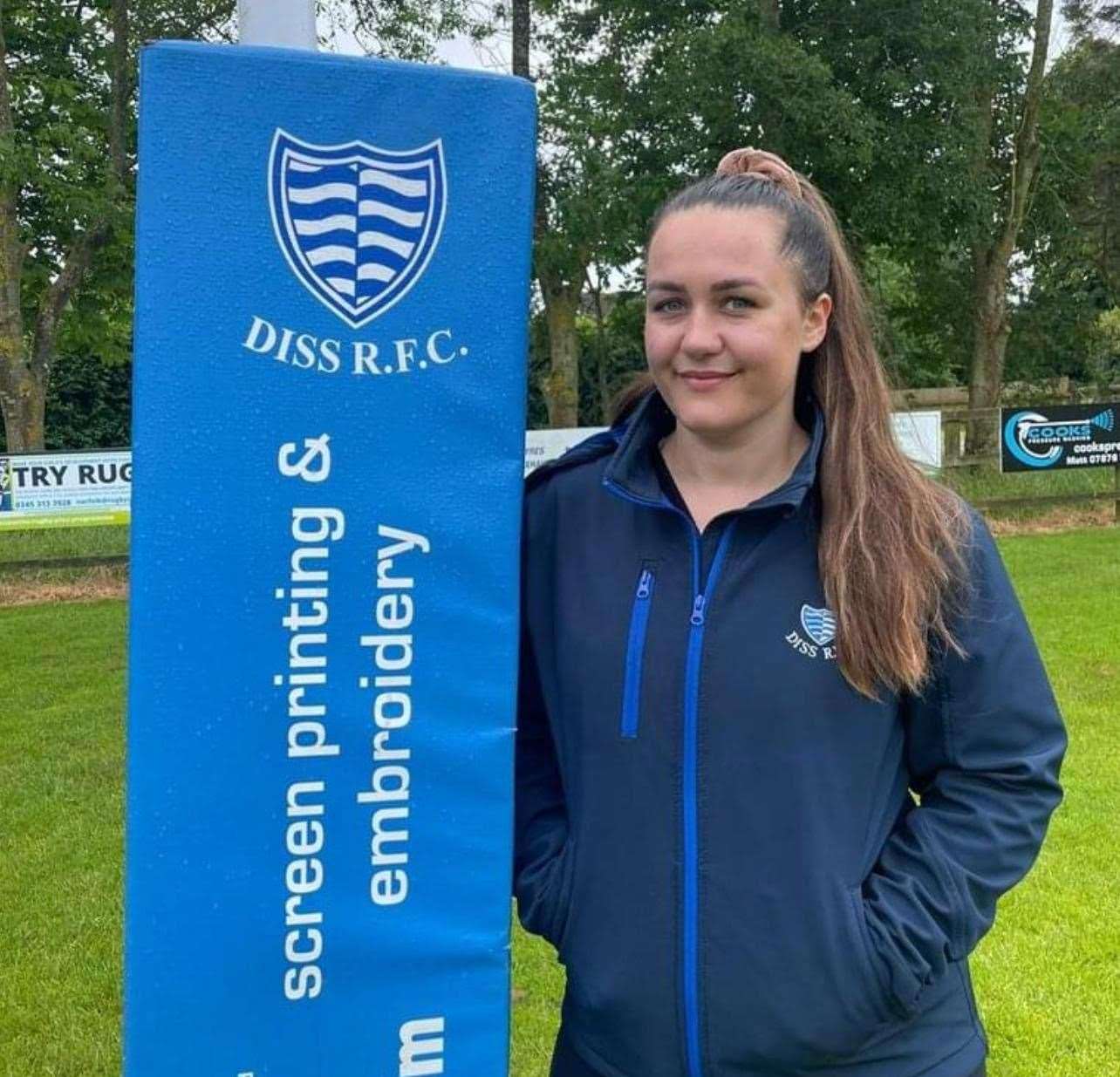 Jazmin Wones is the new head coach of Diss Vixens Picture: Diss Rugby Club