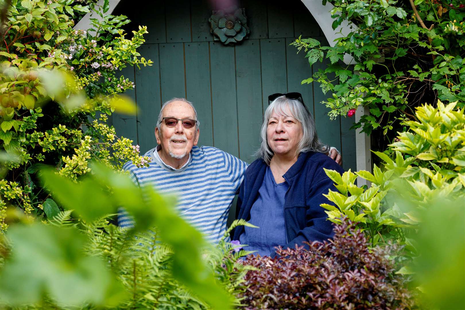 Bob and Linda Good of Mole Cottage. Picture: Mark Bullimore