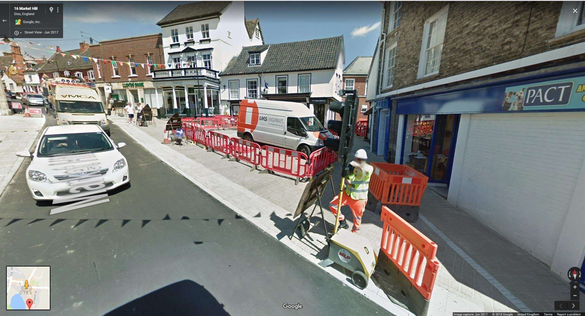 Street View, dated 2017