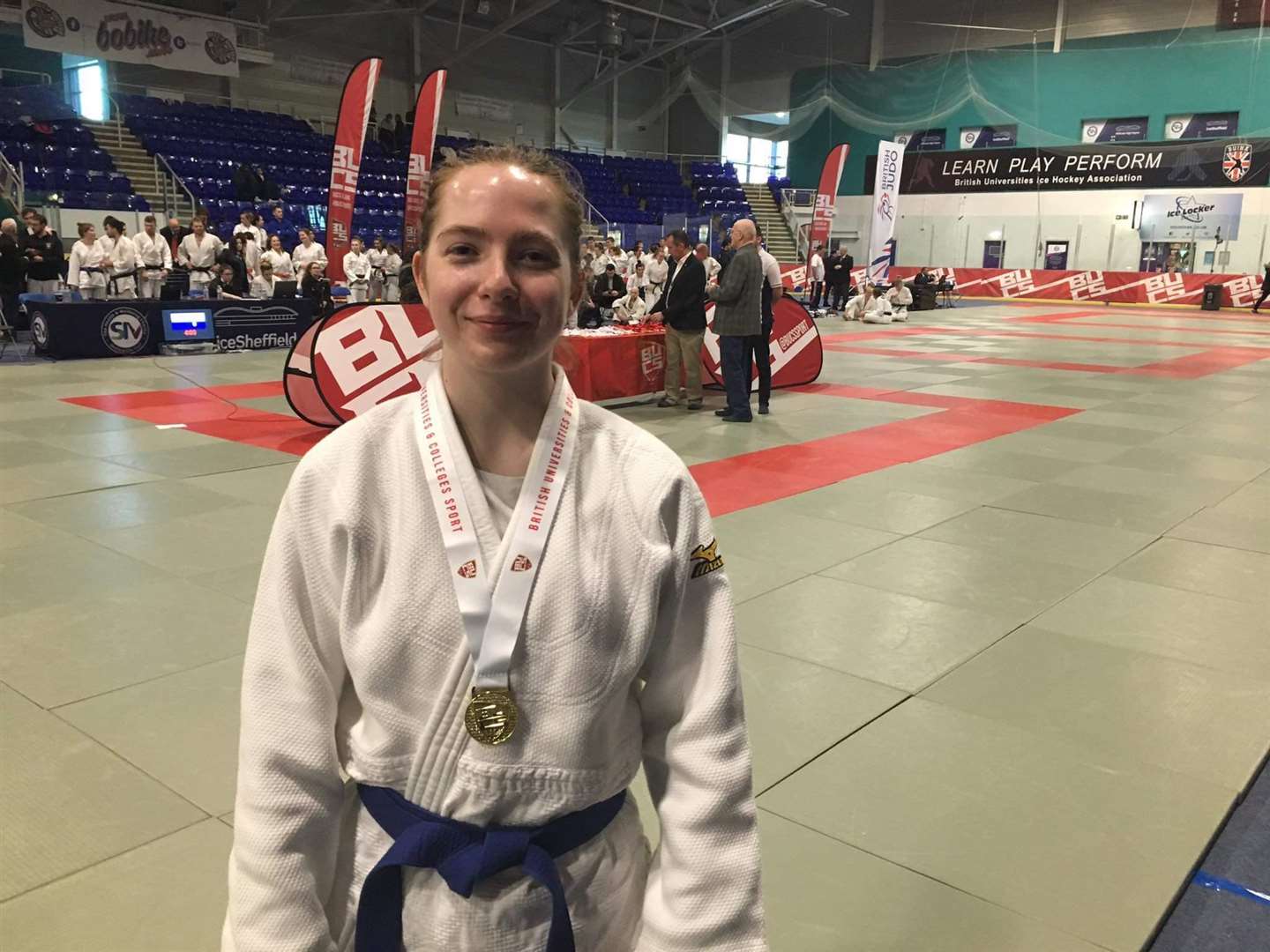 BRITISH CHAMPION: Caitlin Sargeant