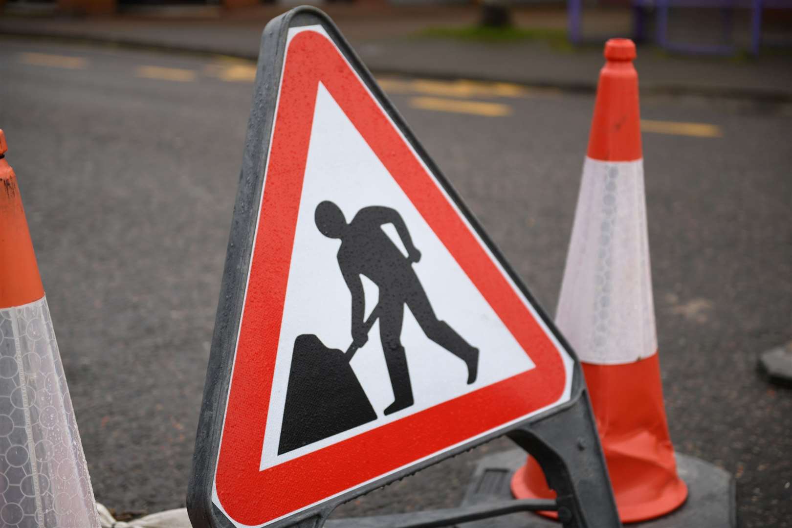 The road in Great Ellingham will be closed for three days Picture: James Mackenzie