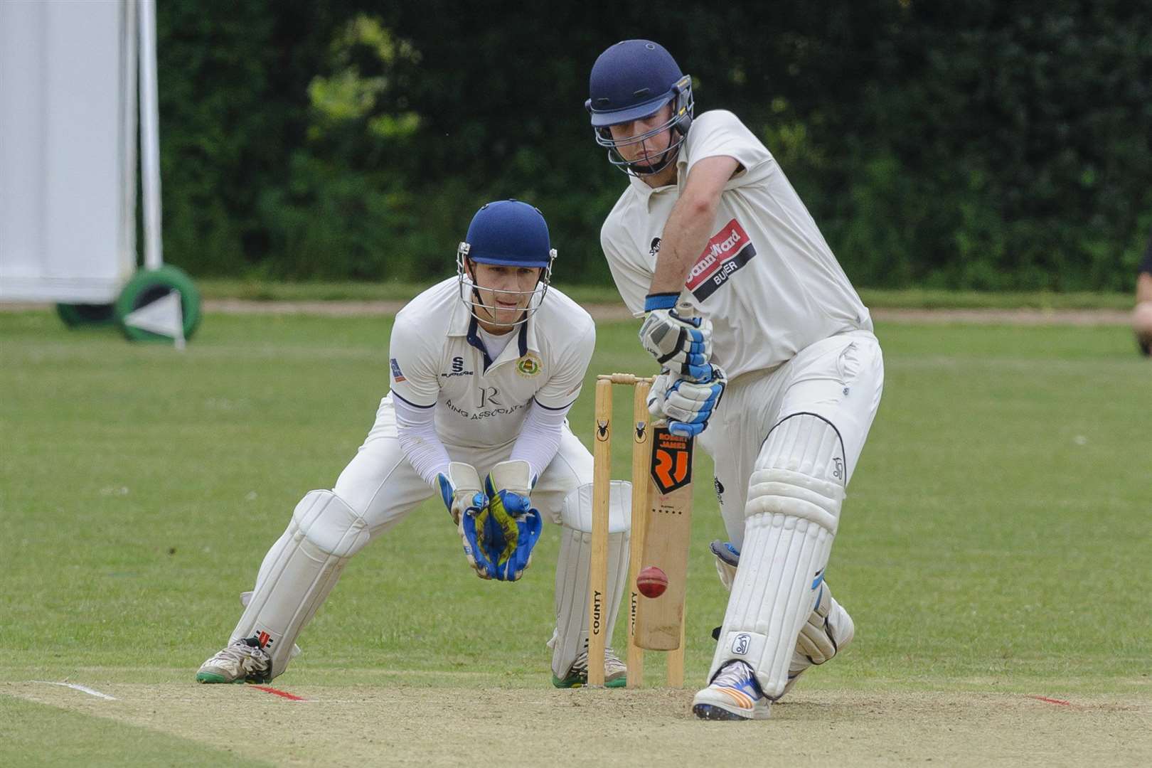 Diss, Norfolk. 09 June 2018.Cricket action from Diss v North Runcton - Diss in Bat - Mark Williamson..Picture by Mark Bullimore Photography. (2524835)