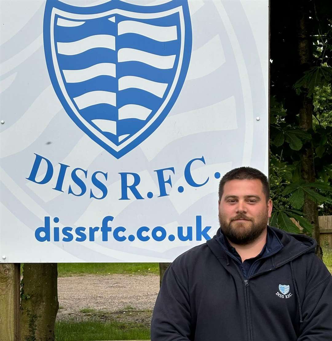 Alex Kelsall is Diss’ new head coach Picture: Stephen Drake