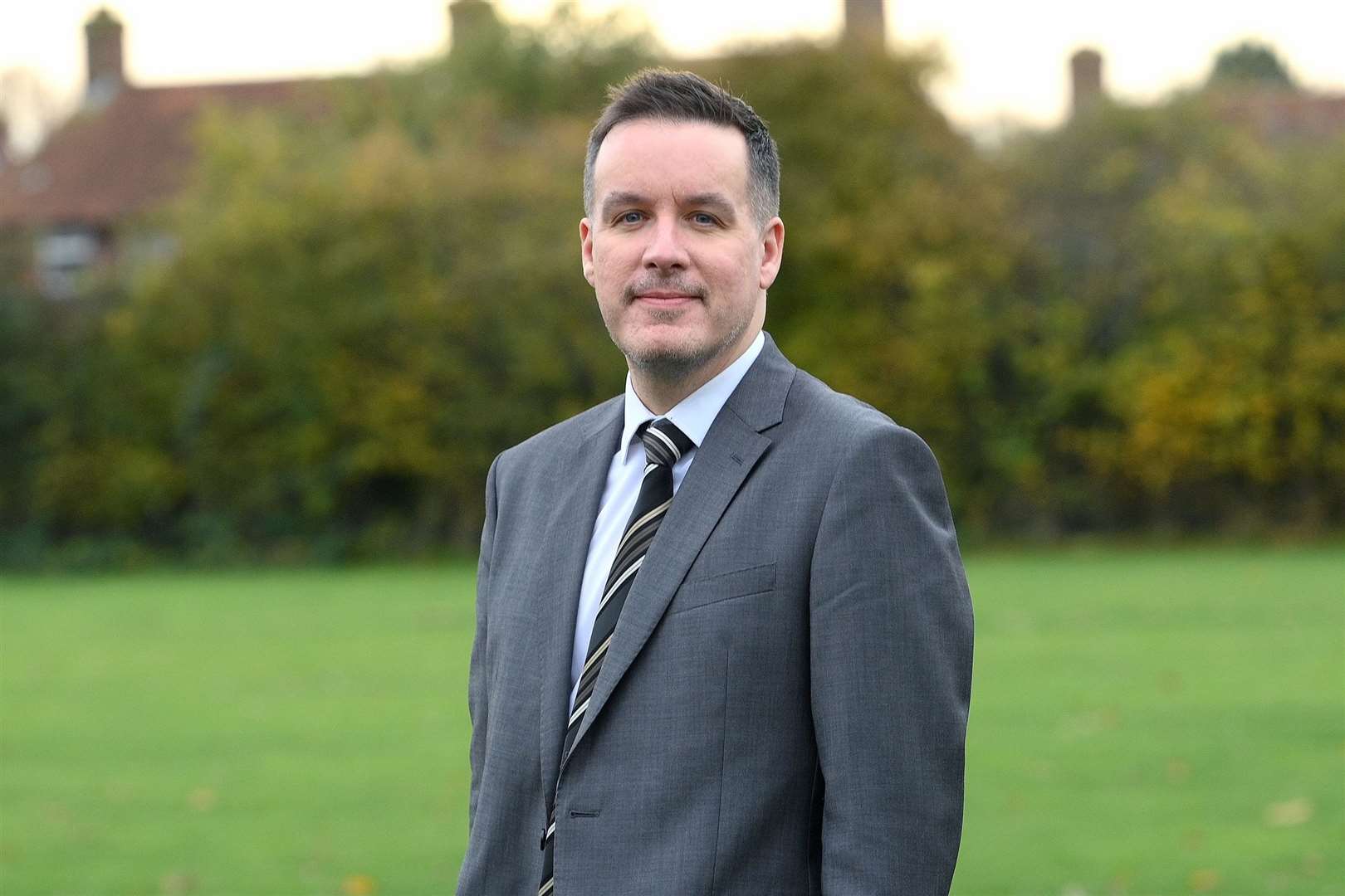 Sam Stopps is the new headteacher at Diss High School. Picture: Mecha Morton