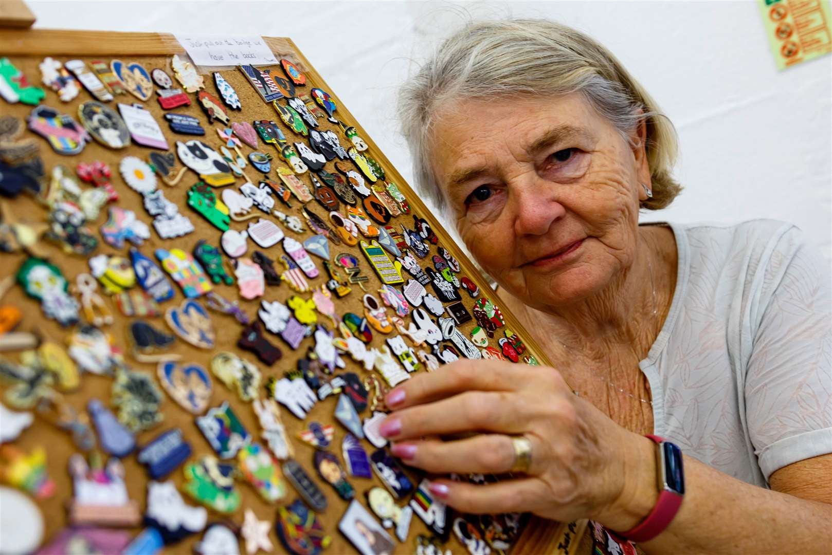 Denise Woodcock at the Spring Fayre held at Wattisfield Village Hall. Picture: Mark Bullimore
