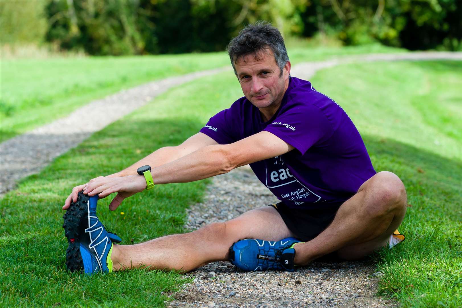 Alan Carter is preparing to take on the mammoth challenge later this month. Picture: Mark Bullimore Photography.