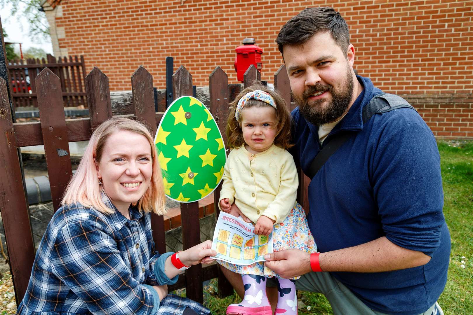 Lauren, Josie and Richard Batt. Picture: Mark Bullimore Photography