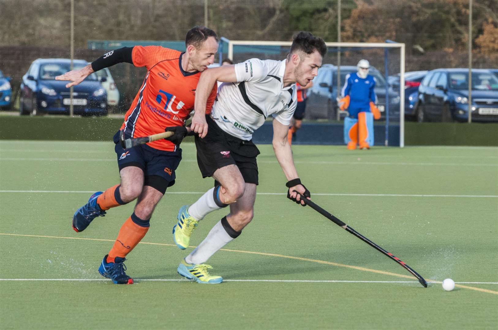 Hockey - Harleston Magpies Men's I v St Albans. Dave Gilbert. (4663674)