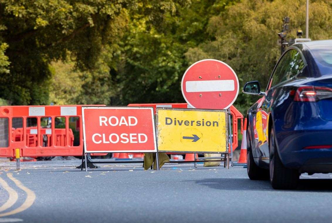 The work on the road will be done in four phases Picture: iStock