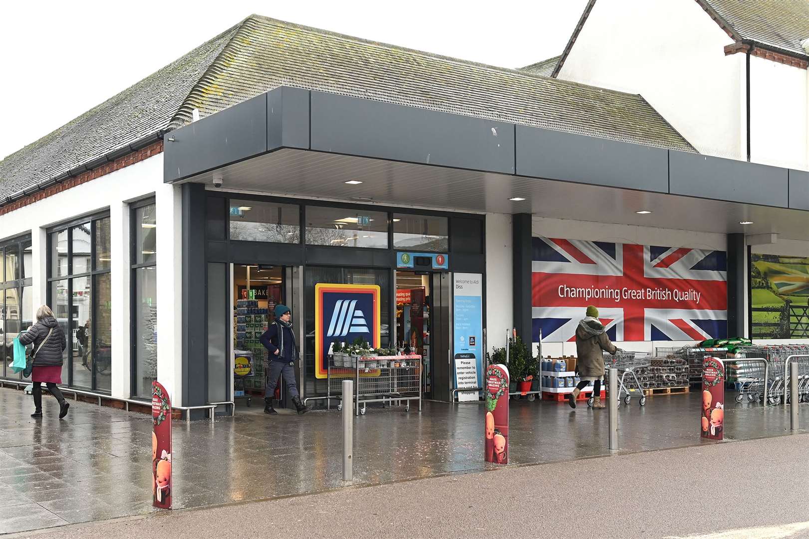 Aldi in Diss. Picture: Mecha Morton