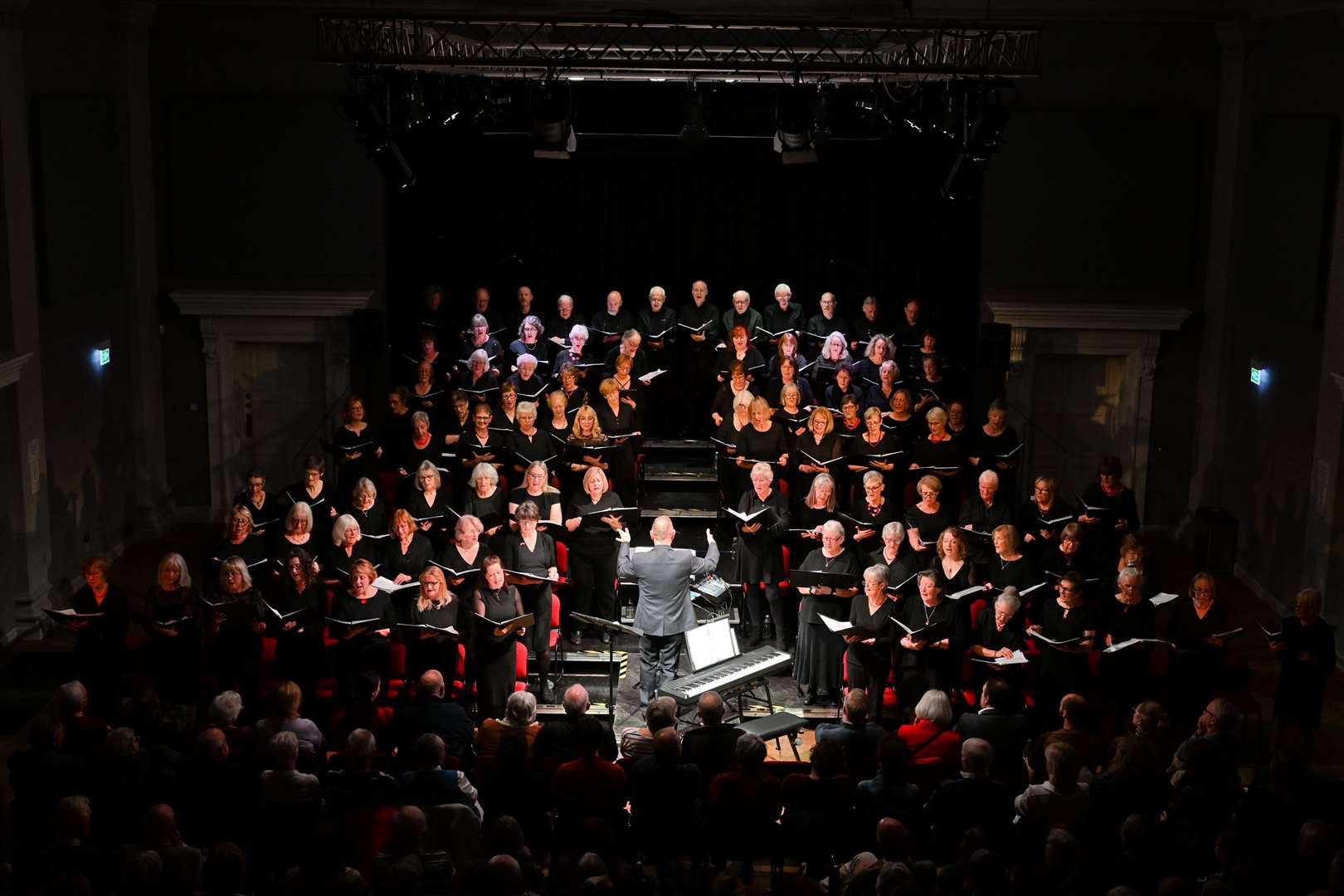 Discord the Wellbeing Choir on the first night of their November concerts at The Corn Hall in Diss. Picture submitted