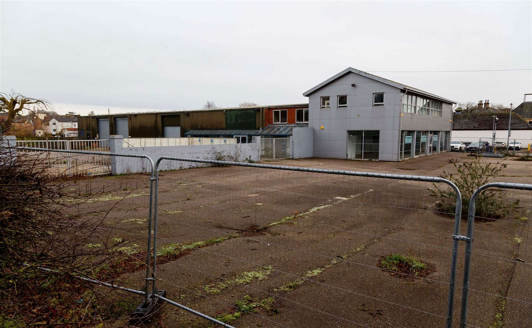 The site of the John Grose Ford dealership in Diss. Picture: Mark Bullimore