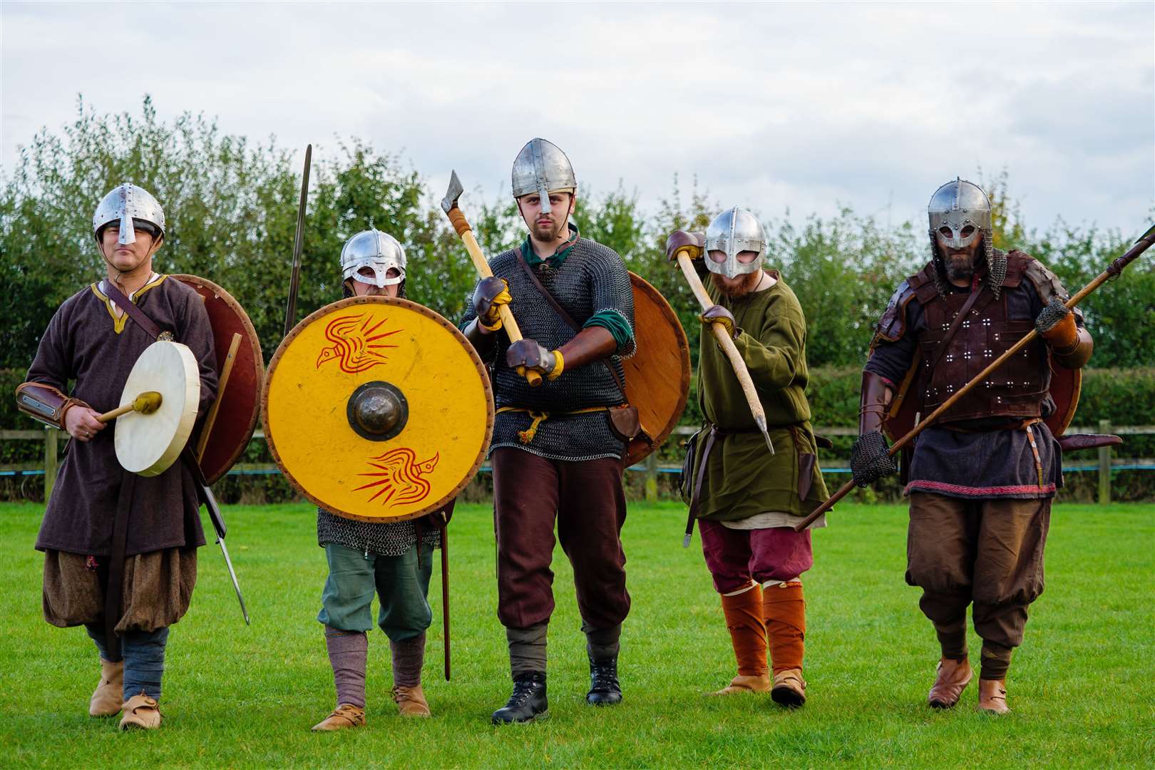 Saxon and Viking Festival at Stonham Barns.