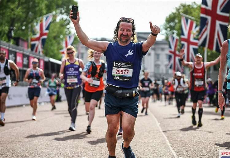 Runners talk about their experience of the London Marathon