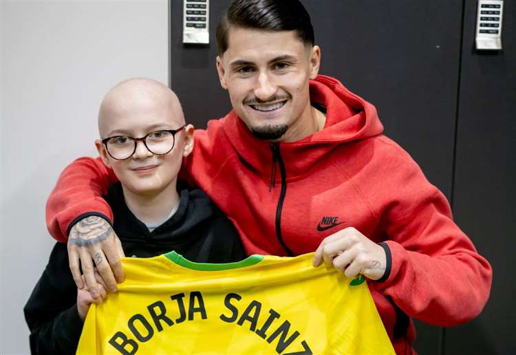Football star becomes friends with Old Buckenham boy with cancer