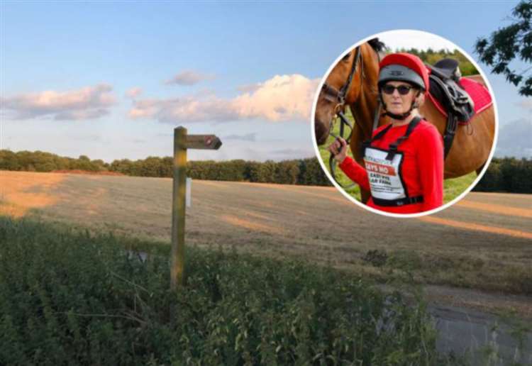 Campaigner highlights threat of solar farm projects to landscape ahead of ultramarathon on historic trail
