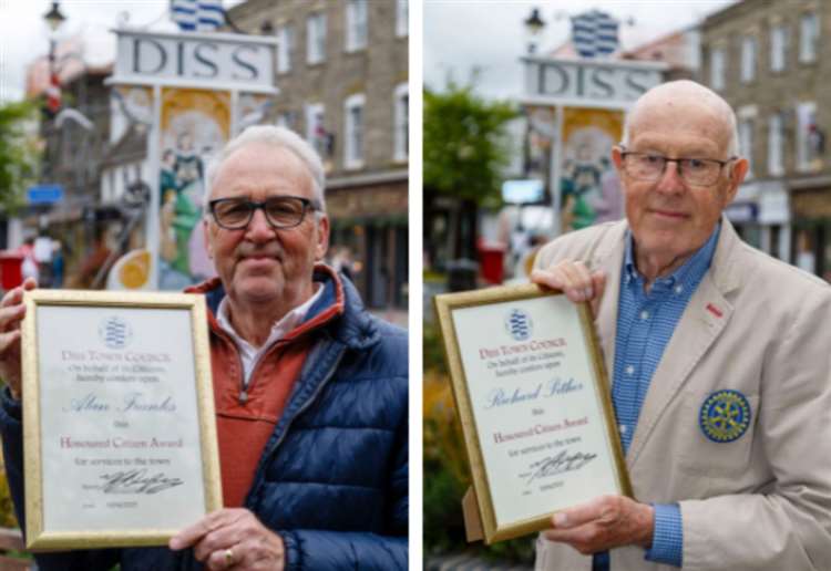 Community stalwarts take a bow as town’s honoured citizens