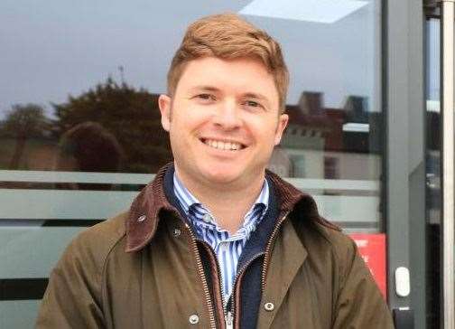 Breckland Council's leader, Sam Chapman-Allen.