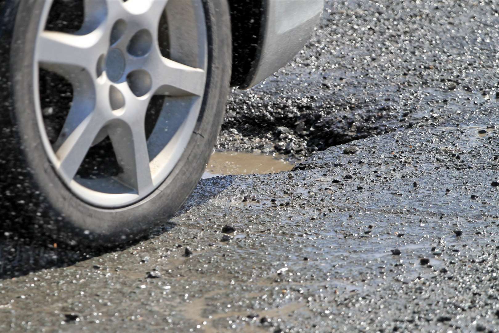 Repairs and compensation for potholes is costing councils millions of pounds. Picture: iStock