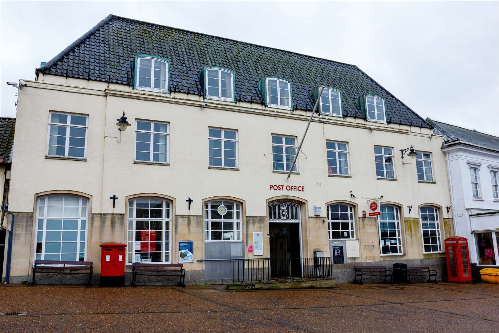 The Post Office at its current location in 7 Market Place, Diss. Picture: Mark Bullimore