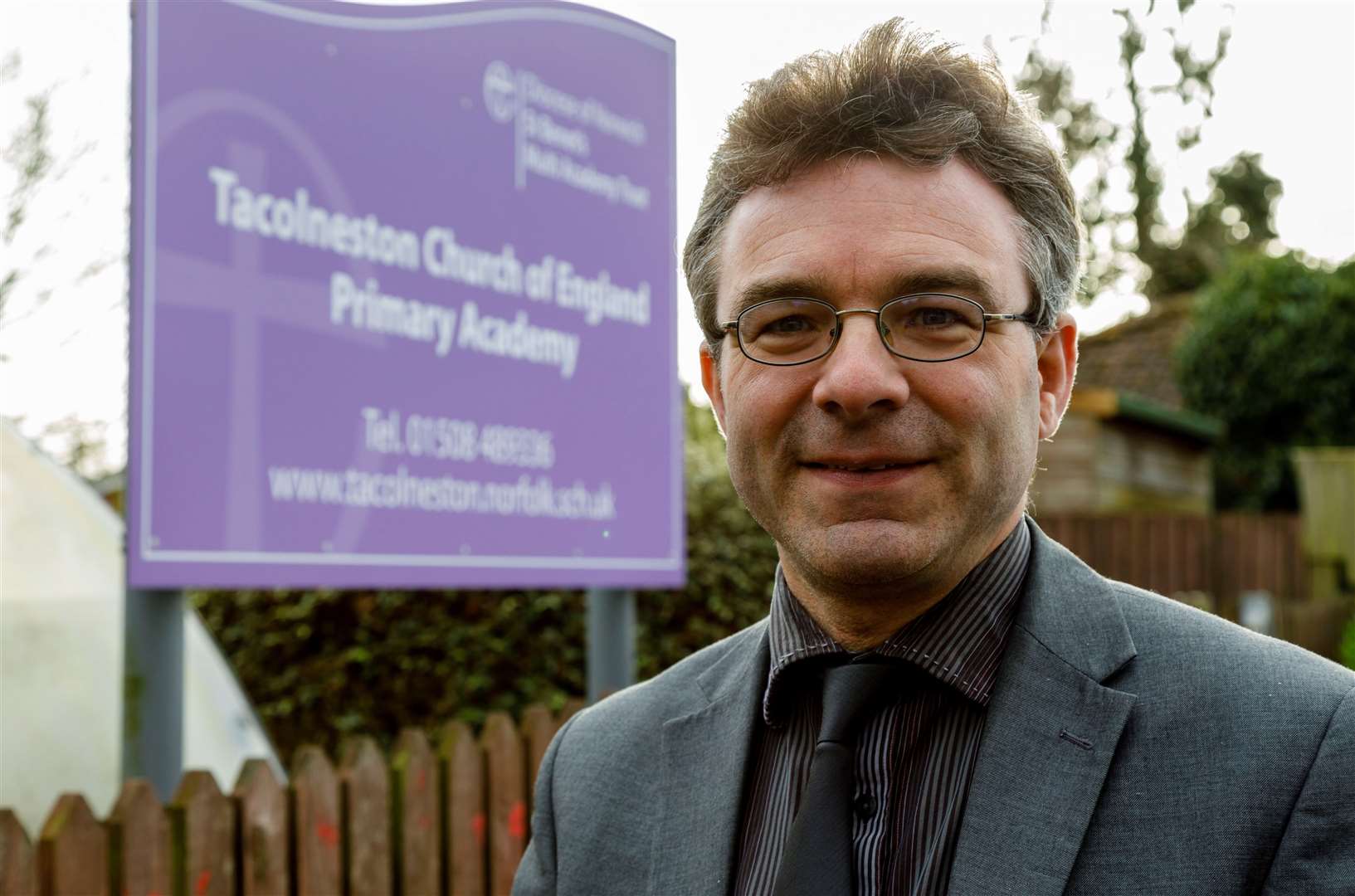 Tacolneston, Norfolk, 24/01/2024Andrew Phoenix is the new executive headteacher for the federation of Tacolneston and Morley Church of England Primary School.Picture: Mark Bullimore Photography 2024