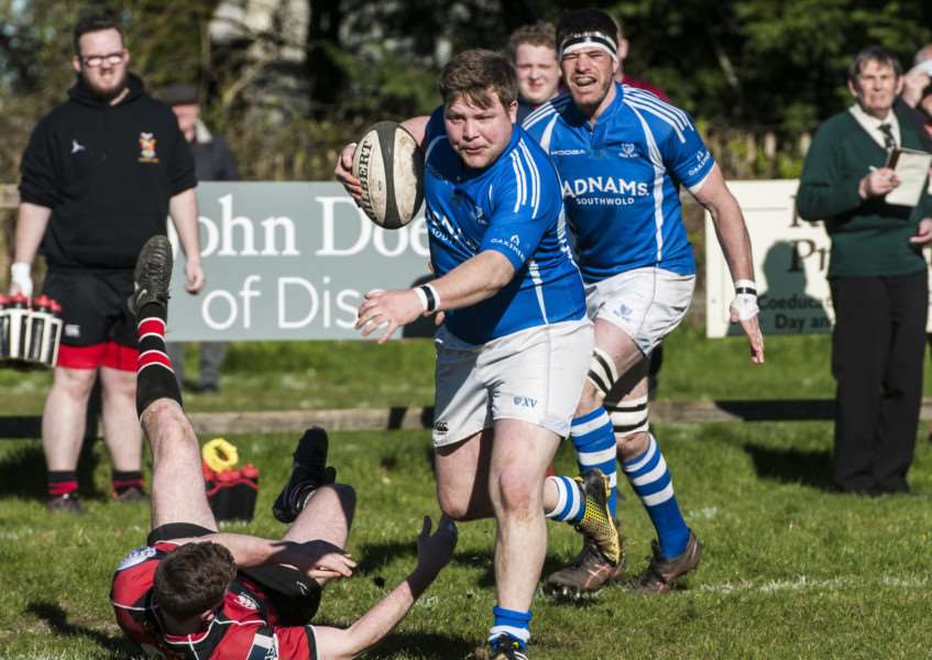 MARCHING ON: Diss RFC have secured promotion to London League One North