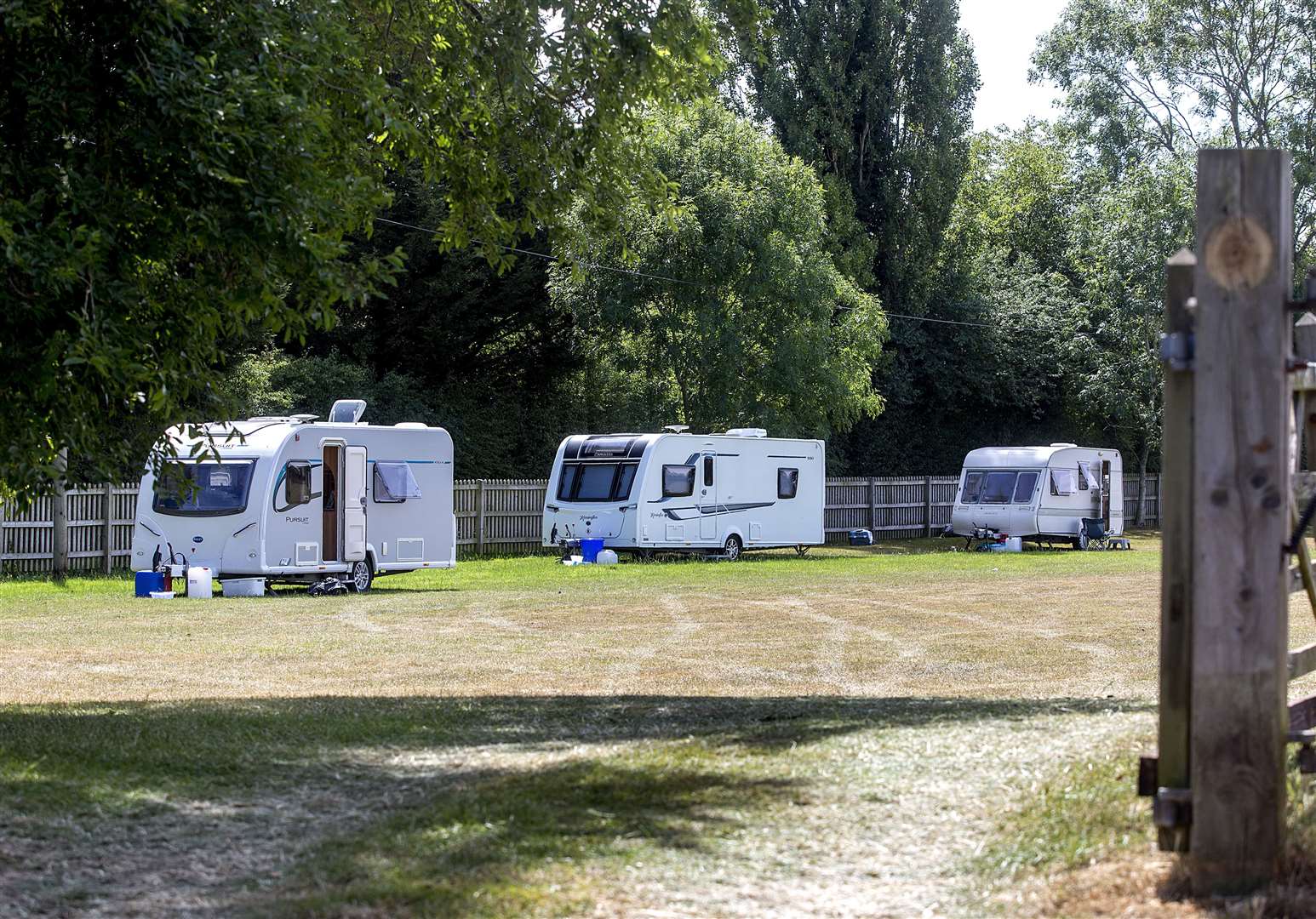 Officials are launching a new search for suitable sites for gypsies and travellers. Photo: Mark Williamson.