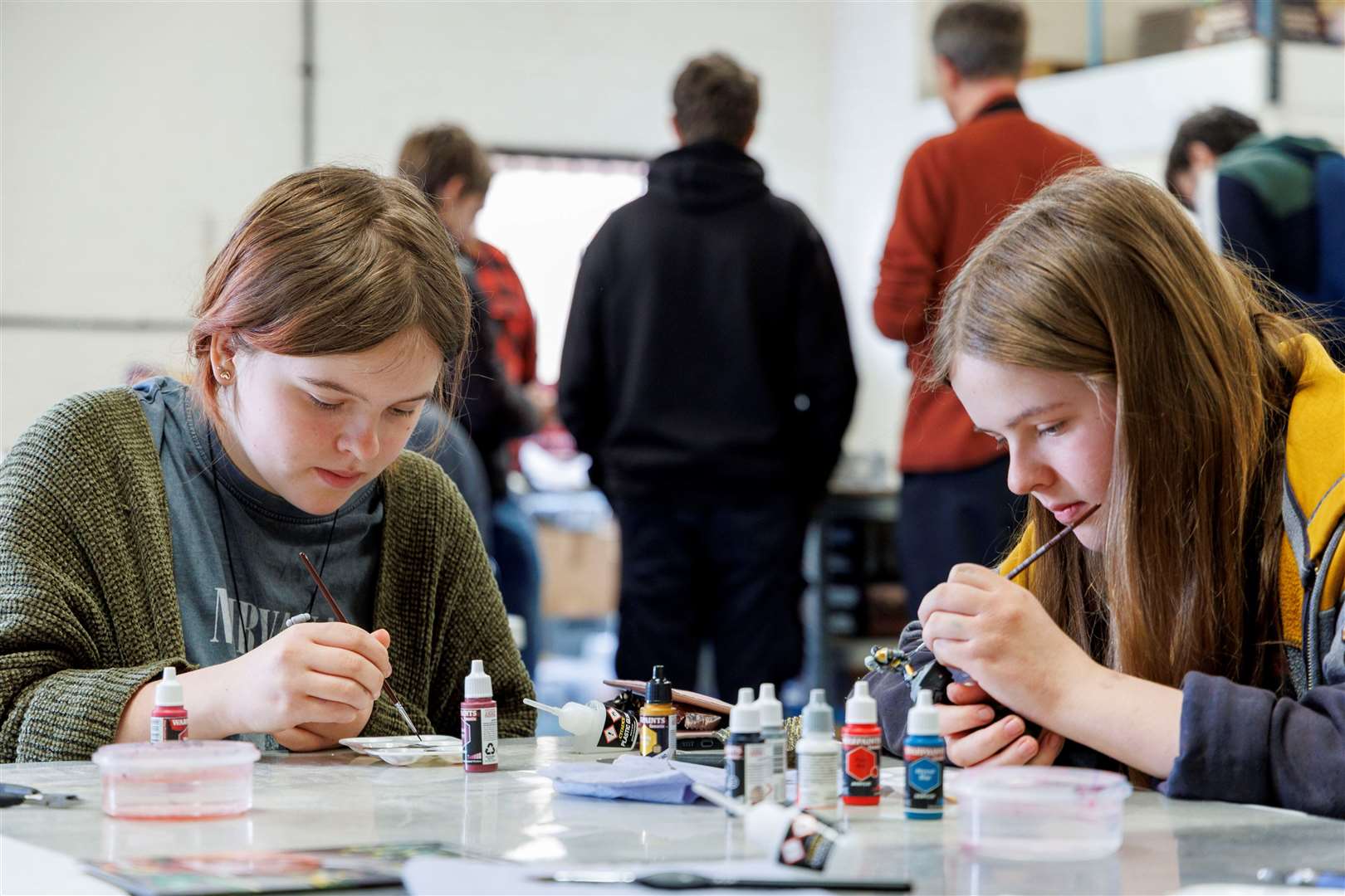 Eloise and Jasmine Watkinson. Picture: Mark Bullimore