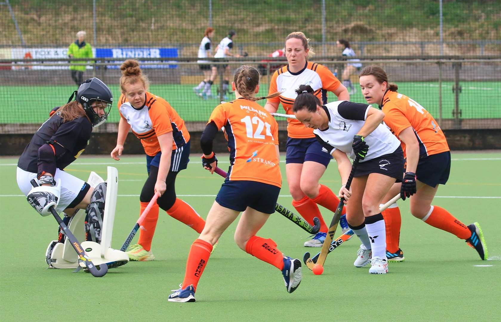 Match action from Harleston Magpies Ladies’ II’s 1-0 home win against Bury St Edmunds I Picture: Gary Donnison