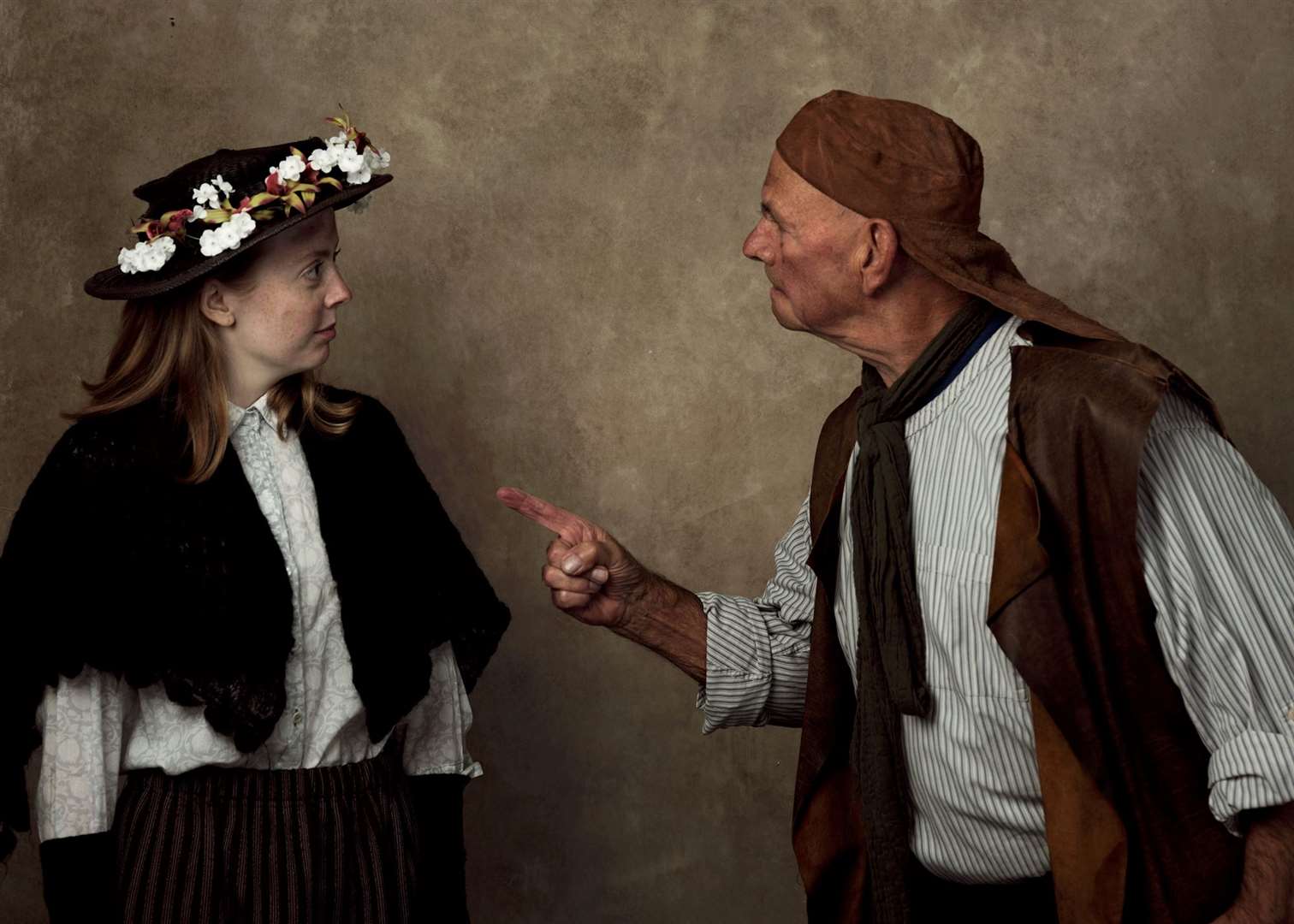 Some of the cast of Pygmalion. Picture submitted